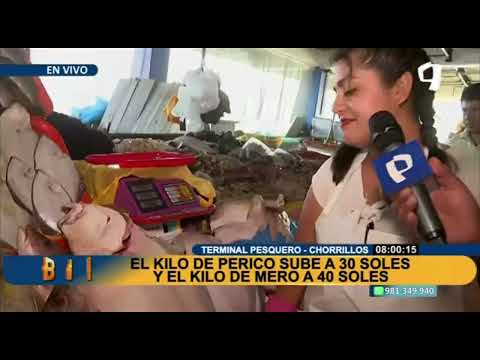 Semana Santa: el kilo de bonito se vende a S/ 12 en el terminal pesquero de Chorrillos (1/2)