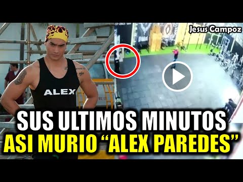 Asi fueron los ULTIMOS MINUTOS de Alex El Leon Paredes EX INTEGRANTE de Calle 7 ESTO PASO hoy 2023