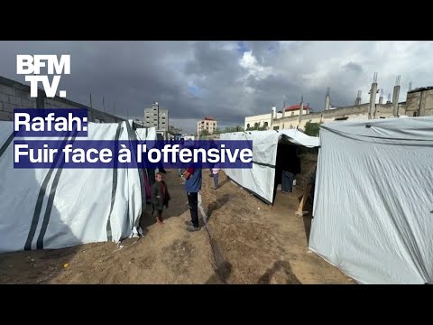 Rafah: fuir face à l'offensive