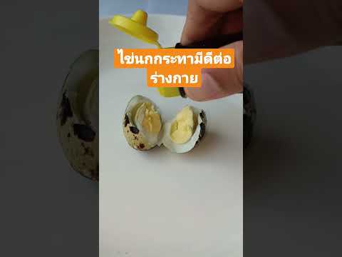 ไข่นกกระทา1ฟองมีดีต่อร่างกาย