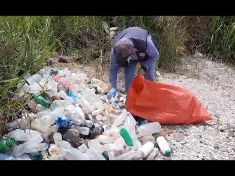 Realizan rally de limpieza en el Lago de Atitlán