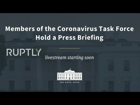 LIVE: Trump and coronavirus task force hold news briefing on pandemic