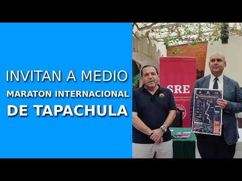 Invitan a Medio Maratón de Tapachula