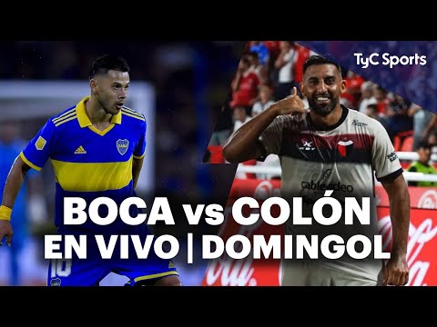 BOCA JUNIORS vs COLÓN  EN VIVO en TyC Sports | Domingol