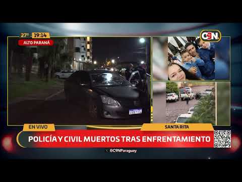 Policía y civil muertos tras enfrentamiento en Santa Rita