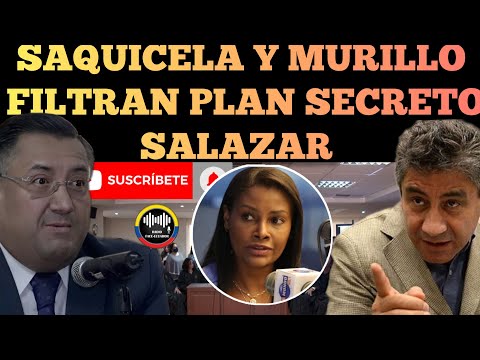 IVÁN SAQUICELA Y FAUSTO MURILLO REVELAN PLAN SECRETO DE FISCAL DIANA SALAZAR NOTICIAS RFE TV