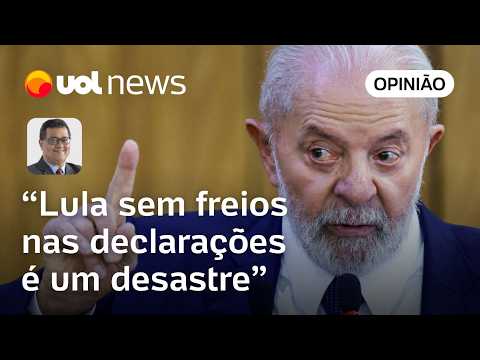 Lula perdeu o freio ao falar sobre alta do dólar e 'cretinos', diz Tales: 'Um desastre'