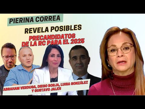 Pierina Correa Revela Posibles Precandidatos de la Revolución Ciudadana para el 2025