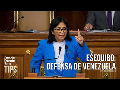 Delcy fue tajante sobre el referendo: No aceptamos que Guyana ataque la Constitución de Venezuela