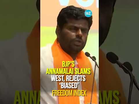 BJP's Annamalai Slams West, Rejects ‘Biased’ Freedom Index | Lok Sabha Polls
