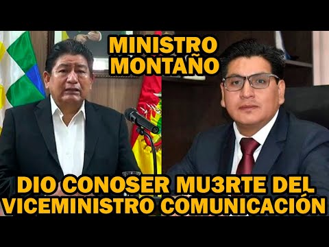 MINISTRO MONTAÑO DICE FALL3CIO VICEMINISTRO TRANSPORTE EN FAT4L ACCIDENTE CUADO IVA CUATRO CAÑADAS