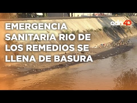Rio de los Remedios se encuentra lleno de basura vecinos exigen declarar ¡Alerta Sanitaria!