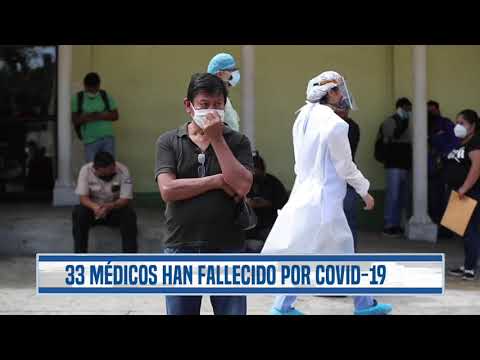 33 médicos han fallecido por coronavirus en el país, aunque Salud detalla que son menos