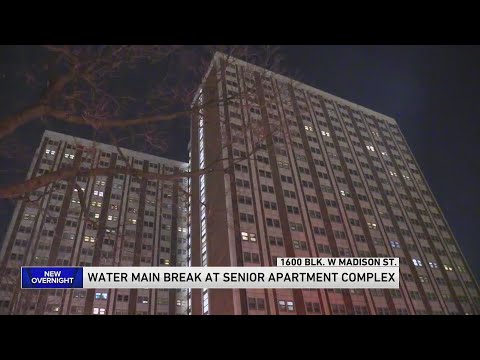 CHA senior housing complex on Near West Side evacuated overnight due to water main break