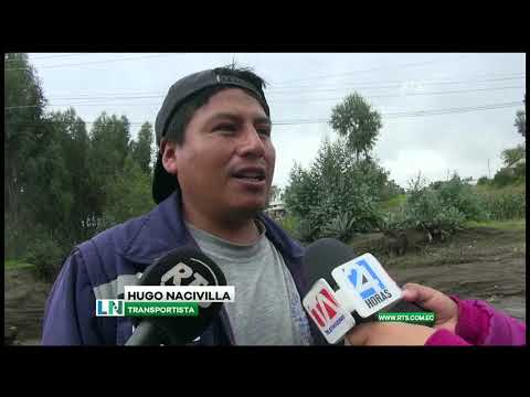 Aluvión afectó sectores de Latacunga en Cotopaxi