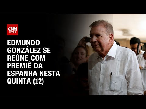 Edmundo González se reúne com premiê da Espanha nesta quinta (12) | CNN NOVO DIA