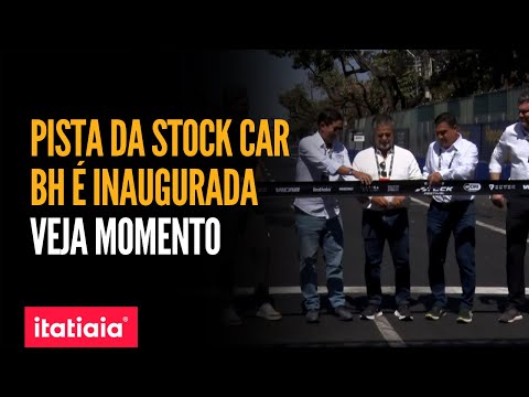 CONFIRA O MOMENTO EM QUE PISTA DA STOCK CAR EM BH É INAUGURADA