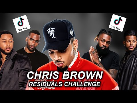 🎤 Chris Brown "Residuals" Challenge – Best TikTok Singers ft. Mario, Tank & More! 🎶