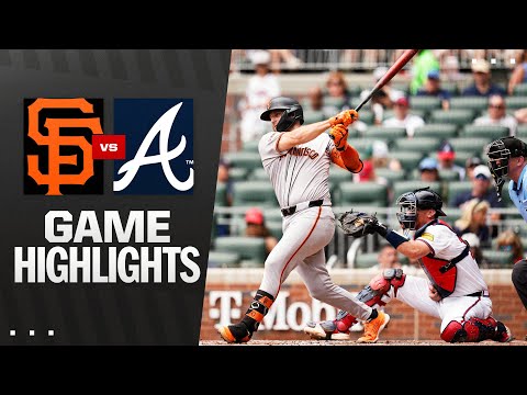 Giants vs. Braves Game Highlights (7/23/25) | MLB Highlights