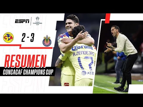 ¡EL EQUIPO DE GAGO GANÓ, PERO NO LE ALCANZÓ! América 2-3 Chivas Guadalajara | RESUMEN