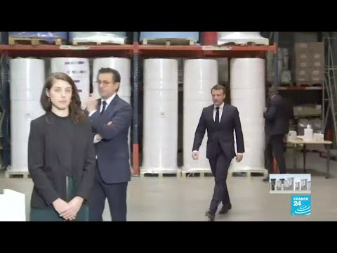 Coronavirus : Macron veut une indépendance pleine et entière sur les masques