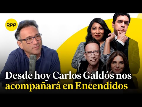 Desde hoy Carlos Galdós nos acompañará en Encendidos: ¿Qué sorpresas nos espera?