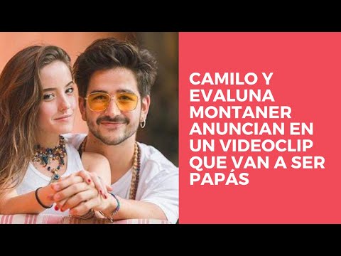 Los cantantes Camilo y Evaluna Montaner anuncian en un videoclip que van a ser papás