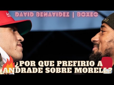 BENAVIDEZ VS ANDRADE: una pelea 50-50, pero cuidado con el zurdo