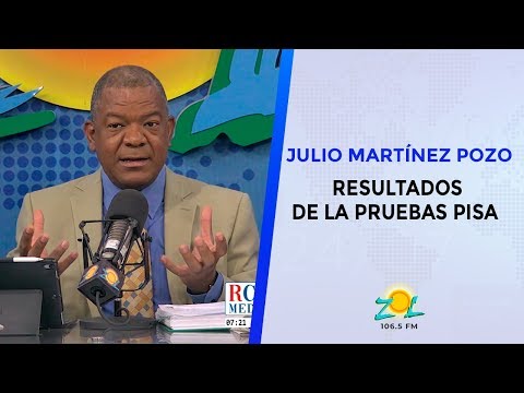Julio Martínez Pozo: Comenta los resultados de la pruebas PISA