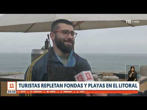 Fiestas patrias: Turistas llenan fondas y playas en el litoral