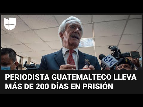 El hijo del periodista José Rubén Zamora señala que su padre es víctima de secuestro