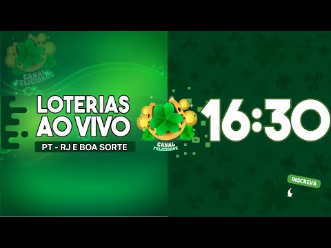 RESULTADOS AO VIVO - LOTERIAS - JOGO DO BICHO - PT RIO 16:20 - BS GOIÁS 16:20 - 29/01/2022