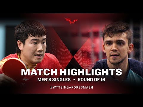 Table Tennis 🥍 Liang Jingkun vs Kirill Gerassimenko | MS | Singapore Smash 2022 (R16)