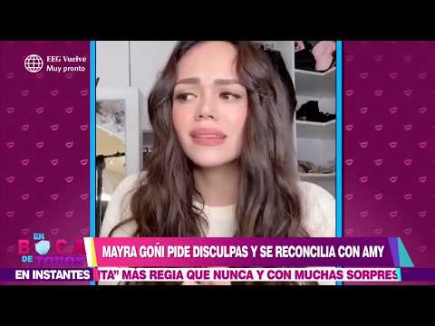 Mayra Goñi pide disculpas públicas a Amy Gutiérrez tras declaraciones sobre Nesty