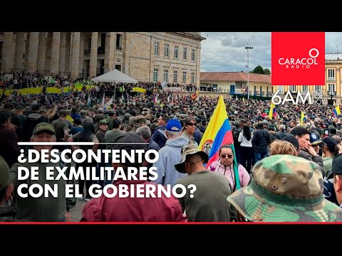 ¿Descontento entre exintegrantes de las Fuerzas Militares y el Gobierno de Petro? | Caracol Radio