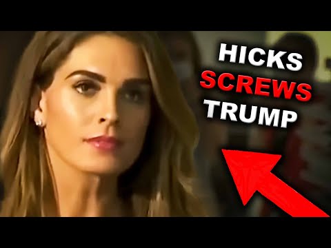 Hope Hicks CRIES On The Stand As She SCREWS Trump