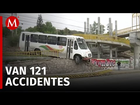En Guanajuato, 500 siniestros viales de transporte público se han registrado en los últimos 3 años