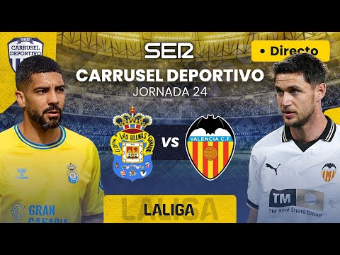 ? UD LAS PALMAS vs VALENCIA CF | EN DIRECTO #LaLiga 23/24 - Jornada 24