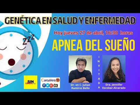 Apnea del sueño es el tema de hoy en #GenéticaenSaludyEnfermedad