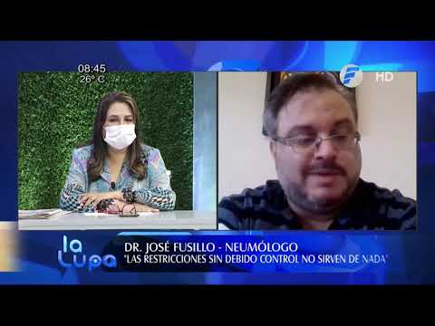 Doctor José Fusillo: ''Hospitales están al límite por Covid-19''