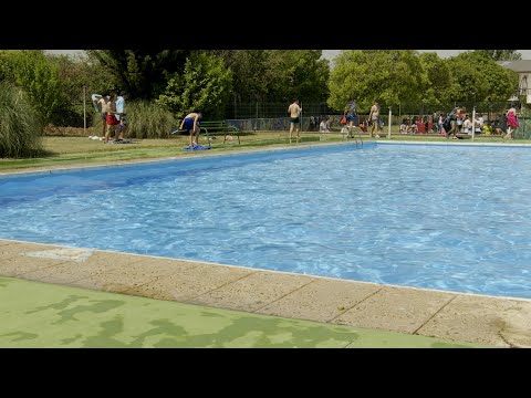 Colegio de Logroño abre sus piscinas a los alumnos para hacer frente a la ola de calor