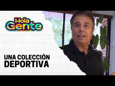 ¡Una gran colección! César Augusto Londoño expone sus libros más importantes | Hola Gente