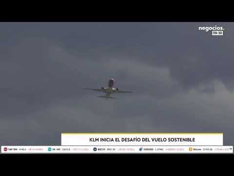 Clave sostenible I KLM inicia el desafío del vuelo sostenible