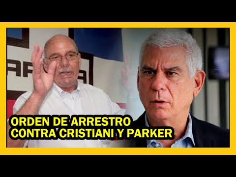 Juzgado emite orden de arresto para Alfredo Cristiani y Rodolfo Parker