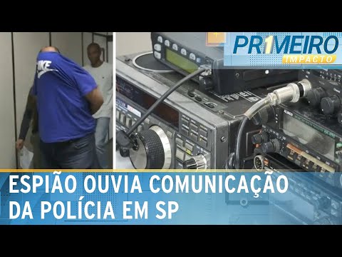 Espião de frequências de rádios da polícia é preso em SP | Primeiro Impacto (08/03/24)
