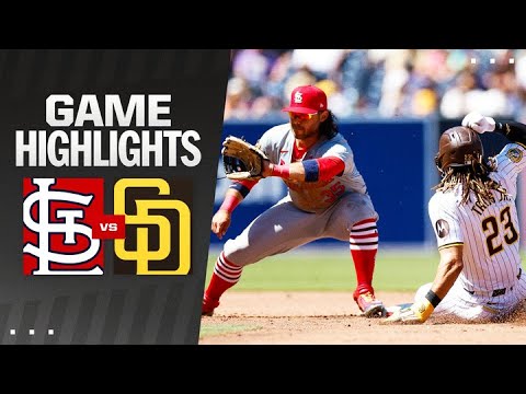 Cardinals vs. Padres Game Highlights (4/3/24) | MLB Highlights