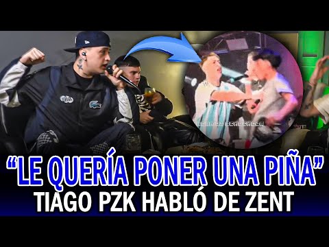 Me había picanteado antes TIAGO PZK HABLÓ de ZENT y su BATALLA en RED BULL