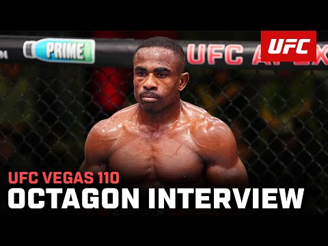 Jeremiah Wells Octagon Interview | UFC Vegas 110