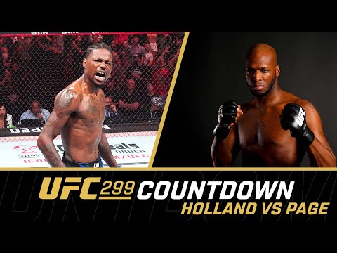 UFC 299 Countdown - Holland vs Page | Featured Bout