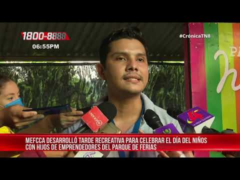 MEFCCA celebra el Día del Niño agasajando a hijos de emprendedores - Nicaragua